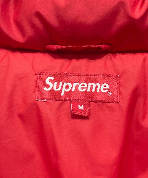 SUPREME（シュプリーム）SUPREME (シュプリーム) Bonded Logo Puffy Jacket レッド サイズ:Mの古着・服飾アイテム