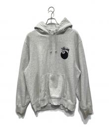 stussy（ステューシー）の古着「プルオーバーパーカー」｜ホワイト
