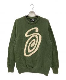 stussy（ステューシー）の古着「厚手ニット」｜グリーン