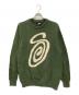 stussy（ステューシー）の古着「厚手ニット」｜グリーン