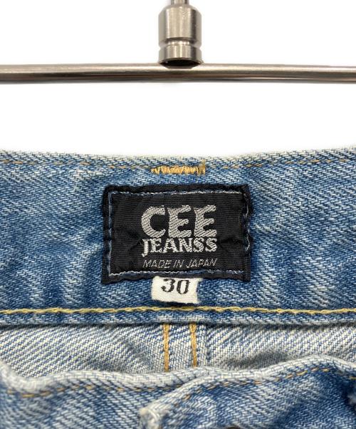 cee jeanss（シィ―ジーンズ）cee jeanss (シィ―ジーンズ) ダメージ加工デニムパンツ インディゴ サイズ:W30 L30 未使用品の古着・服飾アイテム