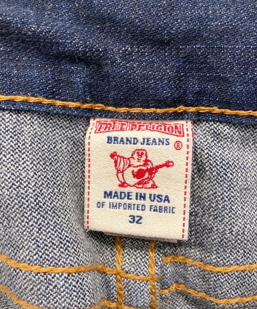 TRUE RELIGION（トゥルー レリジョン）TRUE RELIGION (トゥルー レリジョン) ボタンフライデニムパンツ インディゴ サイズ:32の古着・服飾アイテム