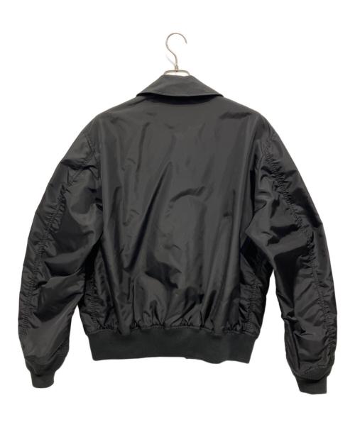 ALPHA（アルファ）ALPHA (アルファ) フライトジャケット ブラック サイズ:Mの古着・服飾アイテム