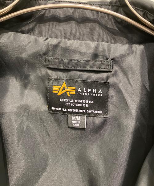 ALPHA（アルファ）ALPHA (アルファ) フライトジャケット ブラック サイズ:Mの古着・服飾アイテム