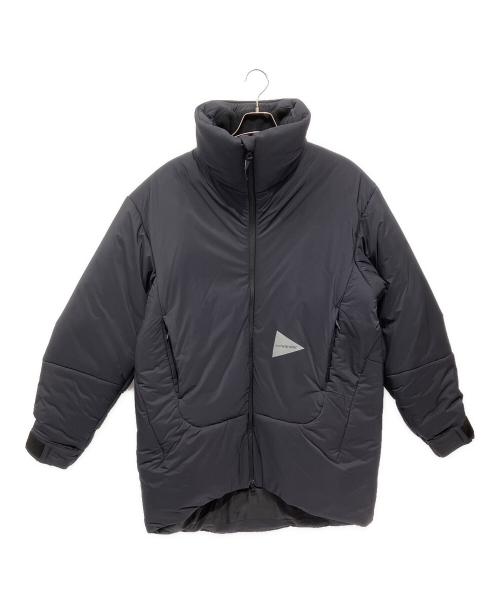 and wander（アンドワンダー）and wander (アンドワンダー) トップフリースコート ブラック サイズ:L/XLの古着・服飾アイテム