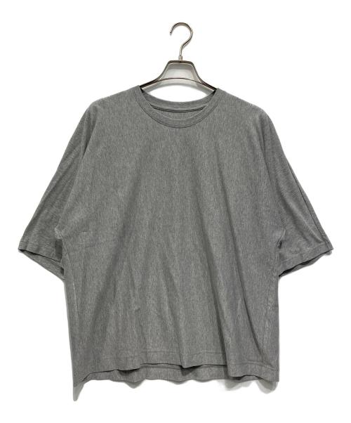 HOMME PLISSE ISSEY MIYAKE（オム プリッセ イッセイ ミヤケ）HOMME PLISSE ISSEY MIYAKE (オム プリッセ イッセイ ミヤケ) 半袖カットソー グレー サイズ:L 未使用品の古着・服飾アイテム