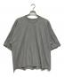 HOMME PLISSE ISSEY MIYAKE（オム プリッセ イッセイ ミヤケ）の古着「半袖カットソー」｜グレー