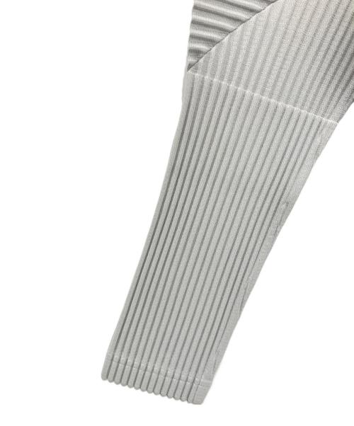 HOMME PLISSE ISSEY MIYAKE（オム プリッセ イッセイ ミヤケ）HOMME PLISSE ISSEY MIYAKE (オム プリッセ イッセイ ミヤケ) 長袖カットソー グレー サイズ:3の古着・服飾アイテム