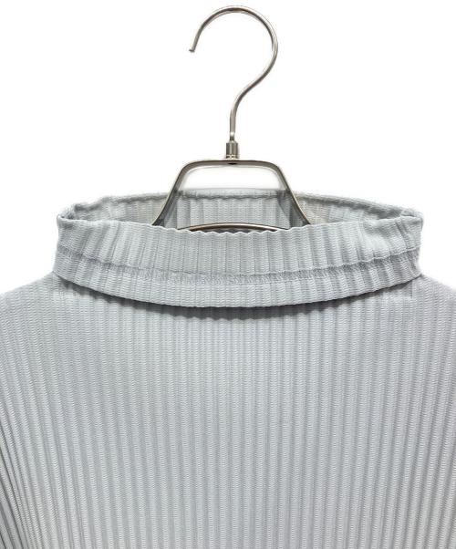 HOMME PLISSE ISSEY MIYAKE（オム プリッセ イッセイ ミヤケ）HOMME PLISSE ISSEY MIYAKE (オム プリッセ イッセイ ミヤケ) 長袖カットソー グレー サイズ:3の古着・服飾アイテム