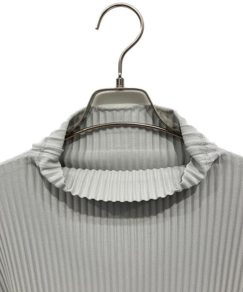 HOMME PLISSE ISSEY MIYAKE（オム プリッセ イッセイ ミヤケ）HOMME PLISSE ISSEY MIYAKE (オム プリッセ イッセイ ミヤケ) 長袖カットソー グレー サイズ:3の古着・服飾アイテム