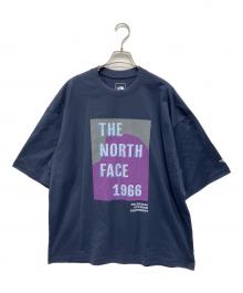 THE NORTH FACE（ザ ノース フェイス）の古着「半袖カットソー」｜ネイビー