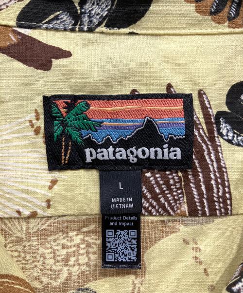 Patagonia（パタゴニア）Patagonia (パタゴニア) 半袖シャツ イエロー サイズ:Lの古着・服飾アイテム