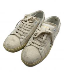 Saint Laurent Paris（サンローランパリ）の古着「COURT CLASSIC SL/06」｜アイボリー
