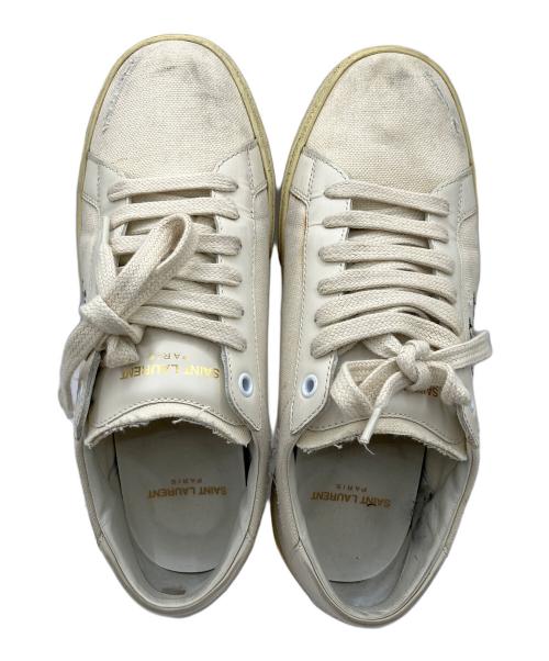 Saint Laurent Paris（サンローランパリ）Saint Laurent Paris (サンローランパリ) COURT CLASSIC SL/06 アイボリー サイズ:37の古着・服飾アイテム