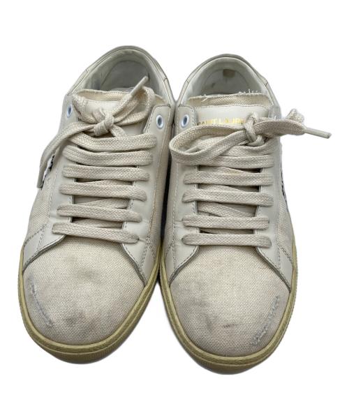 Saint Laurent Paris（サンローランパリ）Saint Laurent Paris (サンローランパリ) COURT CLASSIC SL/06 アイボリー サイズ:37の古着・服飾アイテム