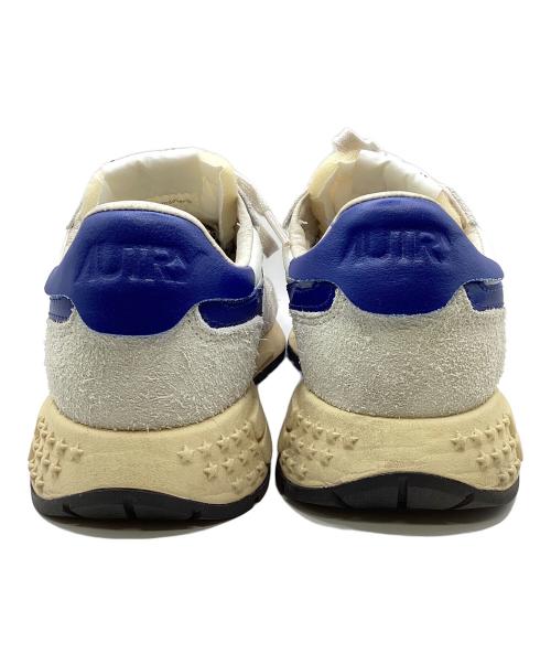 AUTRY（オートリー）AUTRY (オートリー) REELWIND LOW WOM UT01 アイボリー×ブルー サイズ:Size39の古着・服飾アイテム