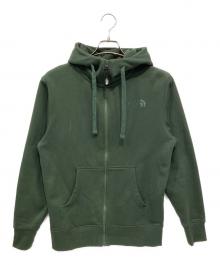 THE NORTH FACE（ザ ノース フェイス）の古着「リアルビューフルジップフーディ」｜グリーン