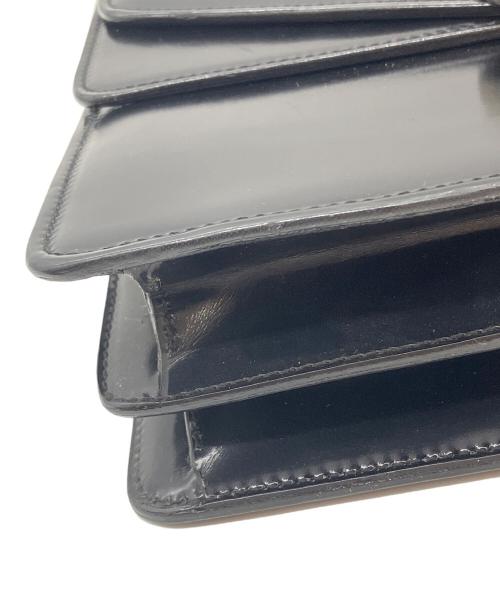 CELINE（セリーヌ）CELINE (セリーヌ) ガンチーニWフラップハンドバッグ ブラックの古着・服飾アイテム