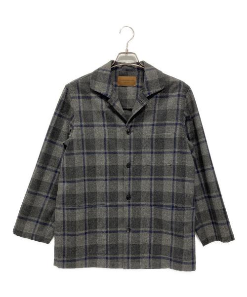 TOMORROW LAND（トゥモローランド）TOMORROW LAND (トゥモローランド) フォックスフランネルカバーオール グレー サイズ:Lの古着・服飾アイテム