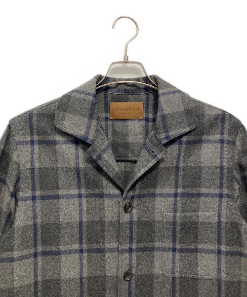 TOMORROW LAND（トゥモローランド）TOMORROW LAND (トゥモローランド) フォックスフランネルカバーオール グレー サイズ:Lの古着・服飾アイテム