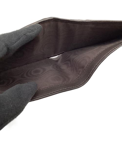 GUCCI（グッチ）GUCCI (グッチ) 2つ折り財布 ブラウンの古着・服飾アイテム