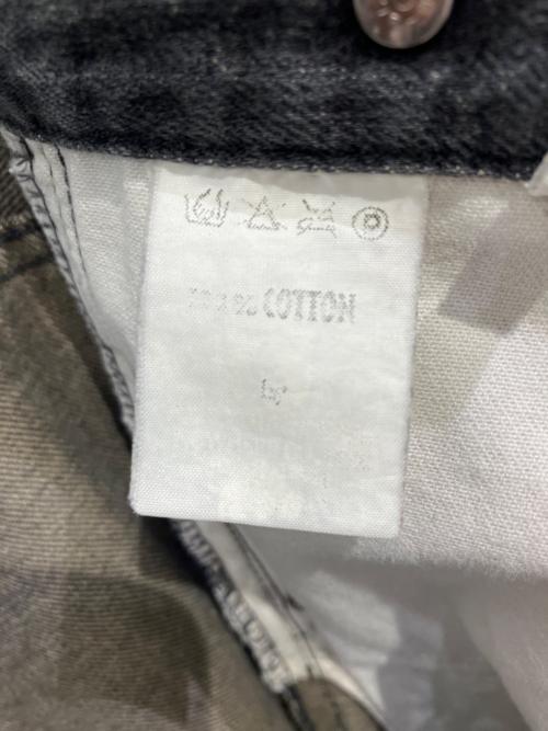 A BATHING APE（アベイシングエイプ）A BATHING APE (アベイシングエイプ) デニムパンツ ブラック サイズ:Lの古着・服飾アイテム