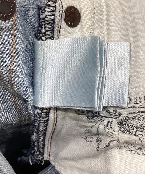 SUGARHILL（シュガーヒル）SUGARHILL (シュガーヒル) FADED MODERN DENIM WESTERN FLARED TROUSERS ブルー サイズ:不明の古着・服飾アイテム