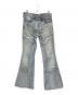 SUGARHILL（シュガーヒル）の古着「FADED MODERN DENIM WESTERN FLARED TROUSERS」｜ブルー