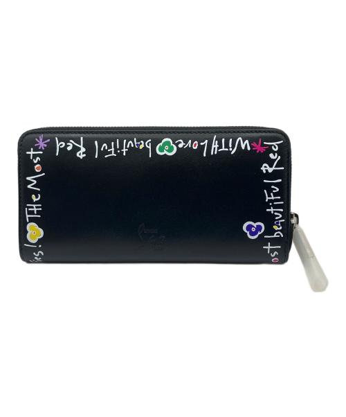 Christian Louboutin（クリスチャン・ルブタン）Christian Louboutin (クリスチャン・ルブタン) W PANETTONE WALLET NV CALF P MESSAGE 未使用品の古着・服飾アイテム