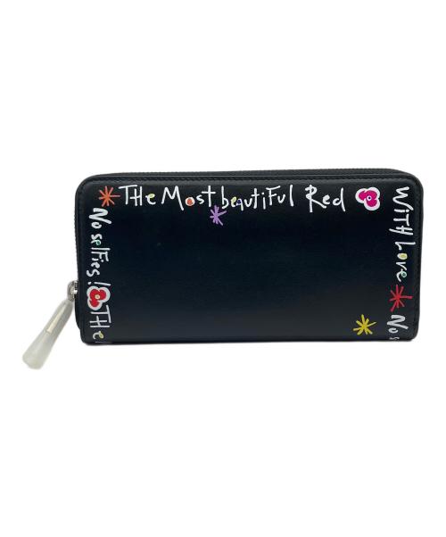 Christian Louboutin（クリスチャン・ルブタン）Christian Louboutin (クリスチャン・ルブタン) W PANETTONE WALLET NV CALF P MESSAGE 未使用品の古着・服飾アイテム