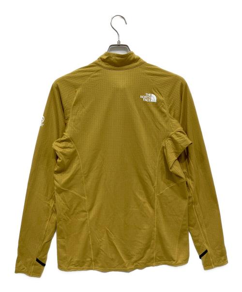 THE NORTH FACE（ザ ノース フェイス）THE NORTH FACE (ザ ノース フェイス) エクスペディションドライドットジップハイ Expedition Dry Dot Zip High イエロー×ブラック サイズ:L 未使用品の古着・服飾アイテム