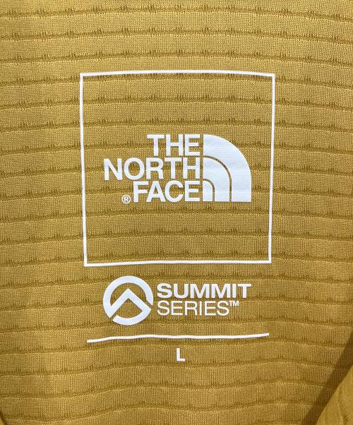 THE NORTH FACE（ザ ノース フェイス）THE NORTH FACE (ザ ノース フェイス) エクスペディションドライドットジップハイ Expedition Dry Dot Zip High イエロー×ブラック サイズ:L 未使用品の古着・服飾アイテム