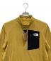 中古・古着 THE NORTH FACE (ザ ノース フェイス) エクスペディションドライドットジップハイ Expedition Dry Dot Zip High イエロー×ブラック サイズ:L 未使用品：10000円