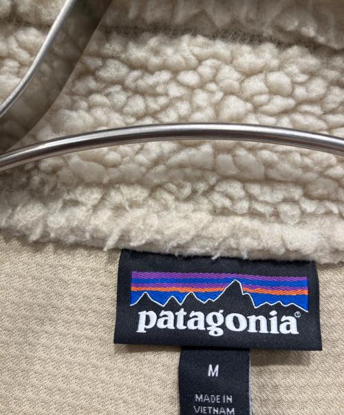 Patagonia（パタゴニア）Patagonia (パタゴニア) クラシック レトロX フリースベスト ベージュ×ネイビー サイズ:Mの古着・服飾アイテム