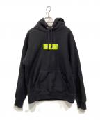 SUPREMEシュプリーム）の古着「プルオーバーパーカー」｜ブラック×グリーン