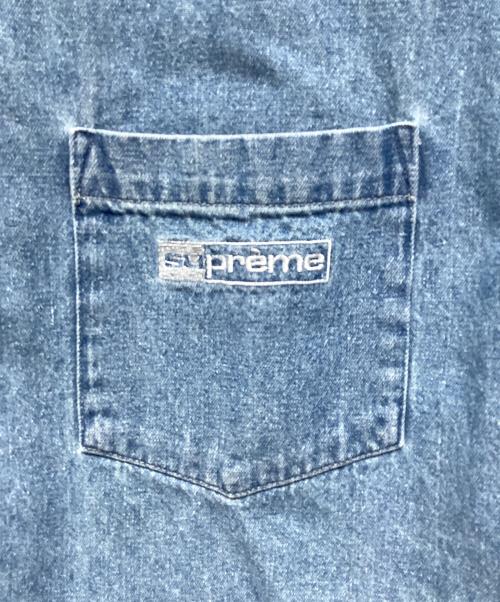 SUPREME（シュプリーム）Supreme (シュプリーム) デニムシャツ インディゴ サイズ:Mの古着・服飾アイテム