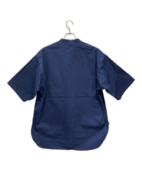 BLUE WORK（ブルーワーク）BLUE WORK (ブルーワーク) 半袖シャツ ネイビー サイズ:S 未使用品の古着・服飾アイテム