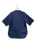 BLUE WORK (ブルーワーク) 半袖シャツ ネイビー サイズ:S 未使用品：6000円
