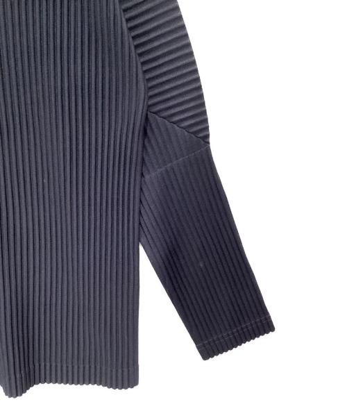HOMME PLISSE ISSEY MIYAKE（オム プリッセ イッセイ ミヤケ）HOMME PLISSE ISSEY MIYAKE (オム プリッセ イッセイ ミヤケ) 長袖カットソー ネイビー サイズ:2の古着・服飾アイテム