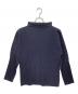 HOMME PLISSE ISSEY MIYAKE（オム プリッセ イッセイ ミヤケ）の古着「長袖カットソー」｜ネイビー