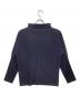 HOMME PLISSE ISSEY MIYAKE (オム プリッセ イッセイ ミヤケ) 長袖カットソー ネイビー サイズ:2：18000円