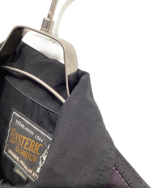 Hysteric Glamour（ヒステリックグラマー）Hysteric Glamour (ヒステリックグラマー) レーシングジャケット ブラック サイズ:Mの古着・服飾アイテム