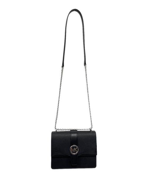 MICHAEL KORS（マイケルコース）MICHAEL KORS (マイケルコース) ショルダーバッグ ブラックの古着・服飾アイテム