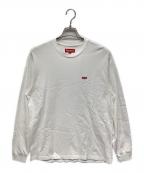 SUPREMEシュプリーム）の古着「長袖カットソー」｜ホワイト