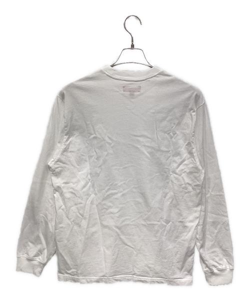 SUPREME（シュプリーム）Supreme (シュプリーム) 長袖カットソー ホワイト サイズ:Sの古着・服飾アイテム