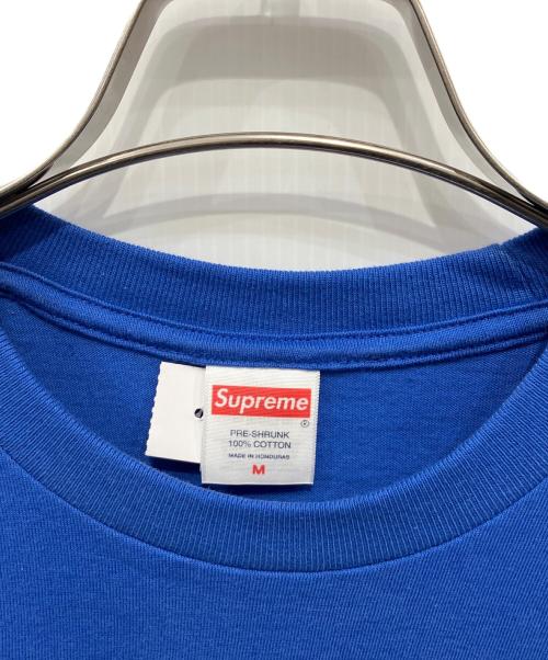 SUPREME（シュプリーム）Supreme (シュプリーム) 半袖カットソー ブルー サイズ:Mの古着・服飾アイテム