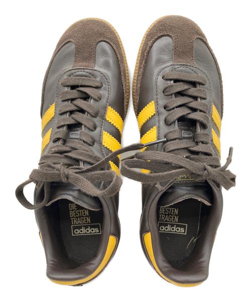 adidas（アディダス）adidas (アディダス) SAMBA OG ブラウン×イエロー サイズ:23.5の古着・服飾アイテム