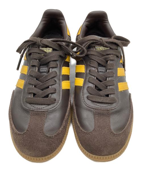 adidas（アディダス）adidas (アディダス) SAMBA OG ブラウン×イエロー サイズ:23.5の古着・服飾アイテム
