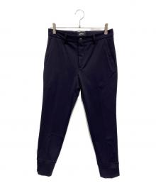 EMMETI（エンメティ）の古着「ストレッチパンツ」｜ネイビー