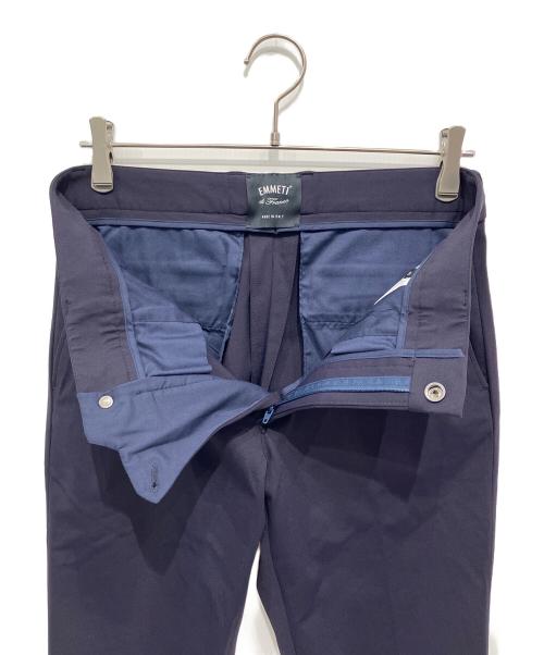 EMMETI（エンメティ）EMMETI (エンメティ) ストレッチパンツ ネイビー サイズ:46の古着・服飾アイテム